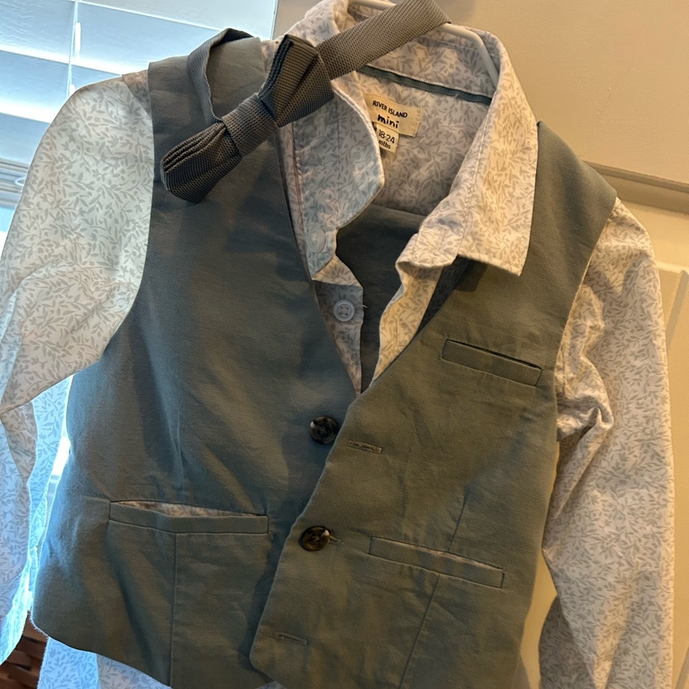 Toddler boy river island suit